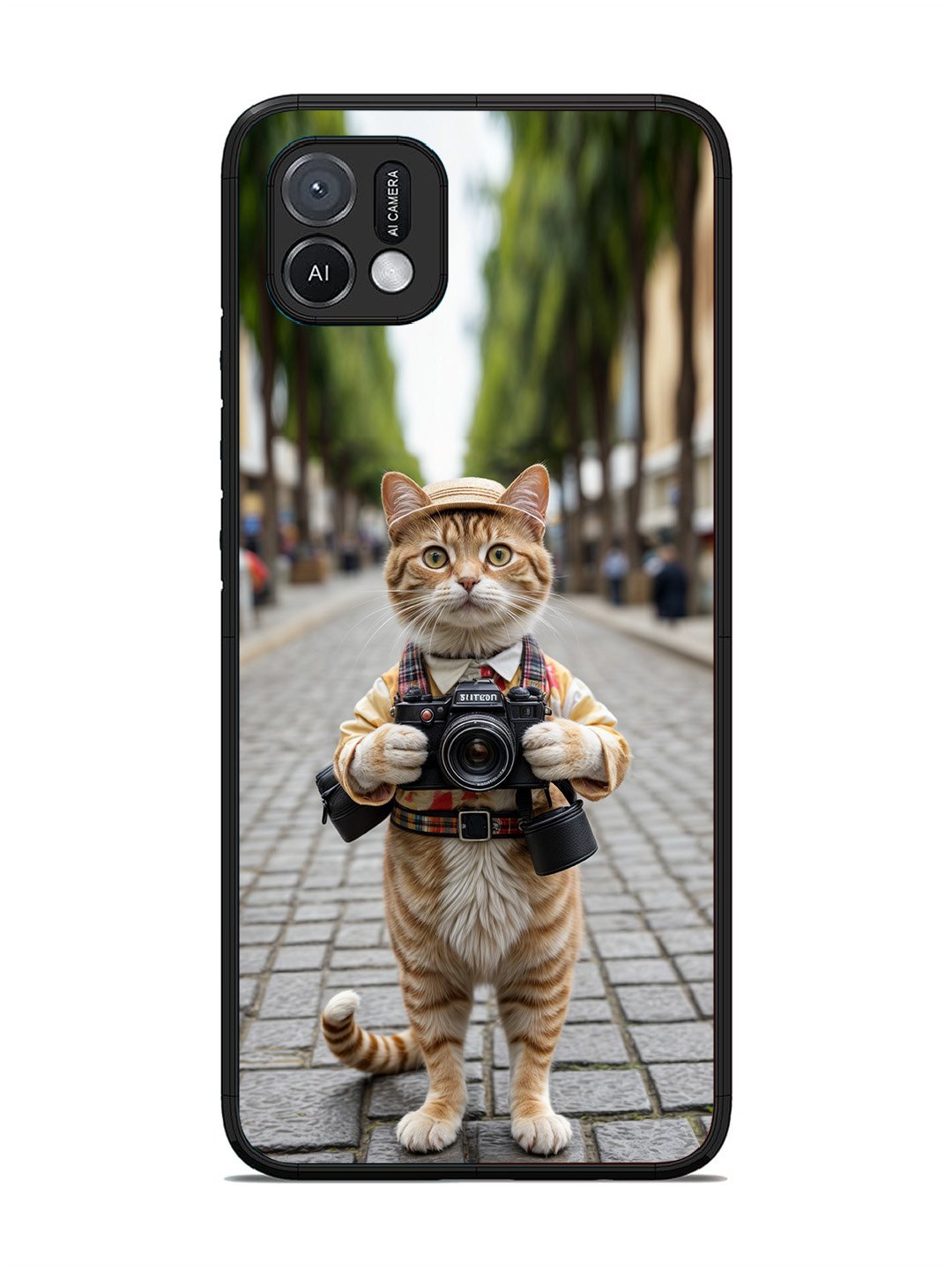 Oppo A16K Cat as Cameraman