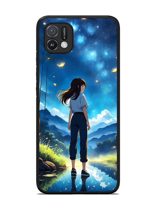 Oppo A16K Girl In Beautiful Forest