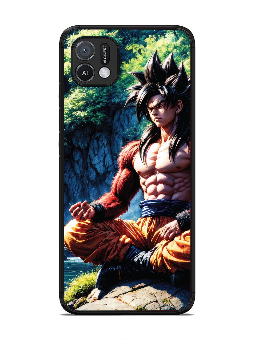 Oppo A16K Goku Super Saiyan