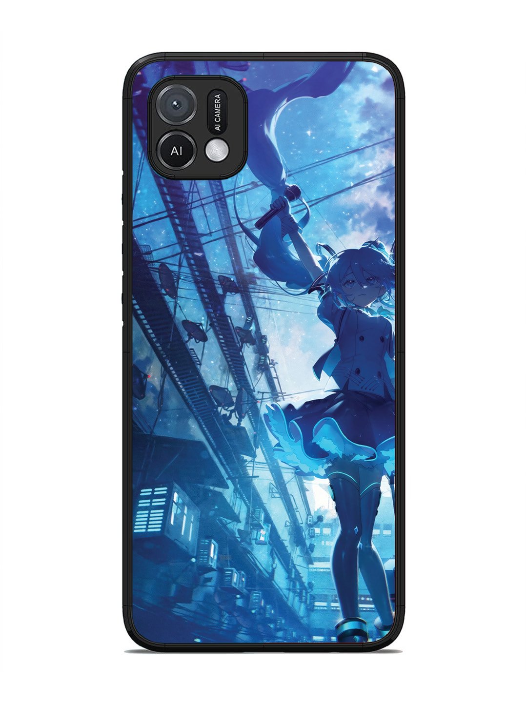 Oppo A16K Hatsune Miku Anime Girl