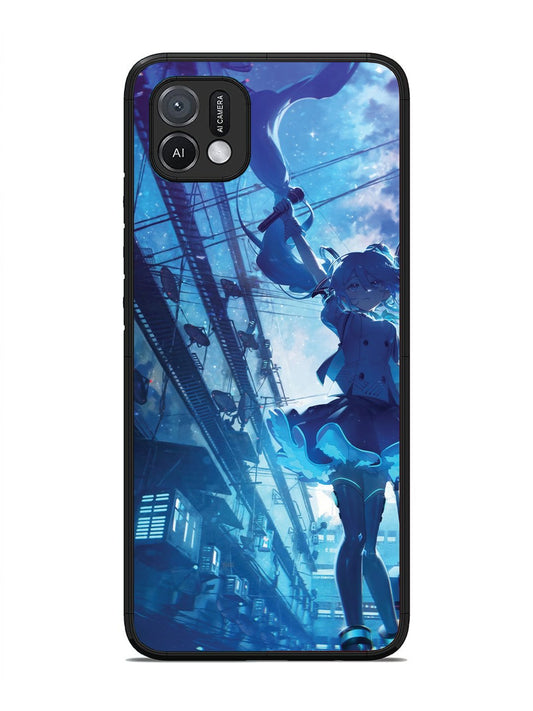 Oppo A16K Hatsune Miku Anime Girl