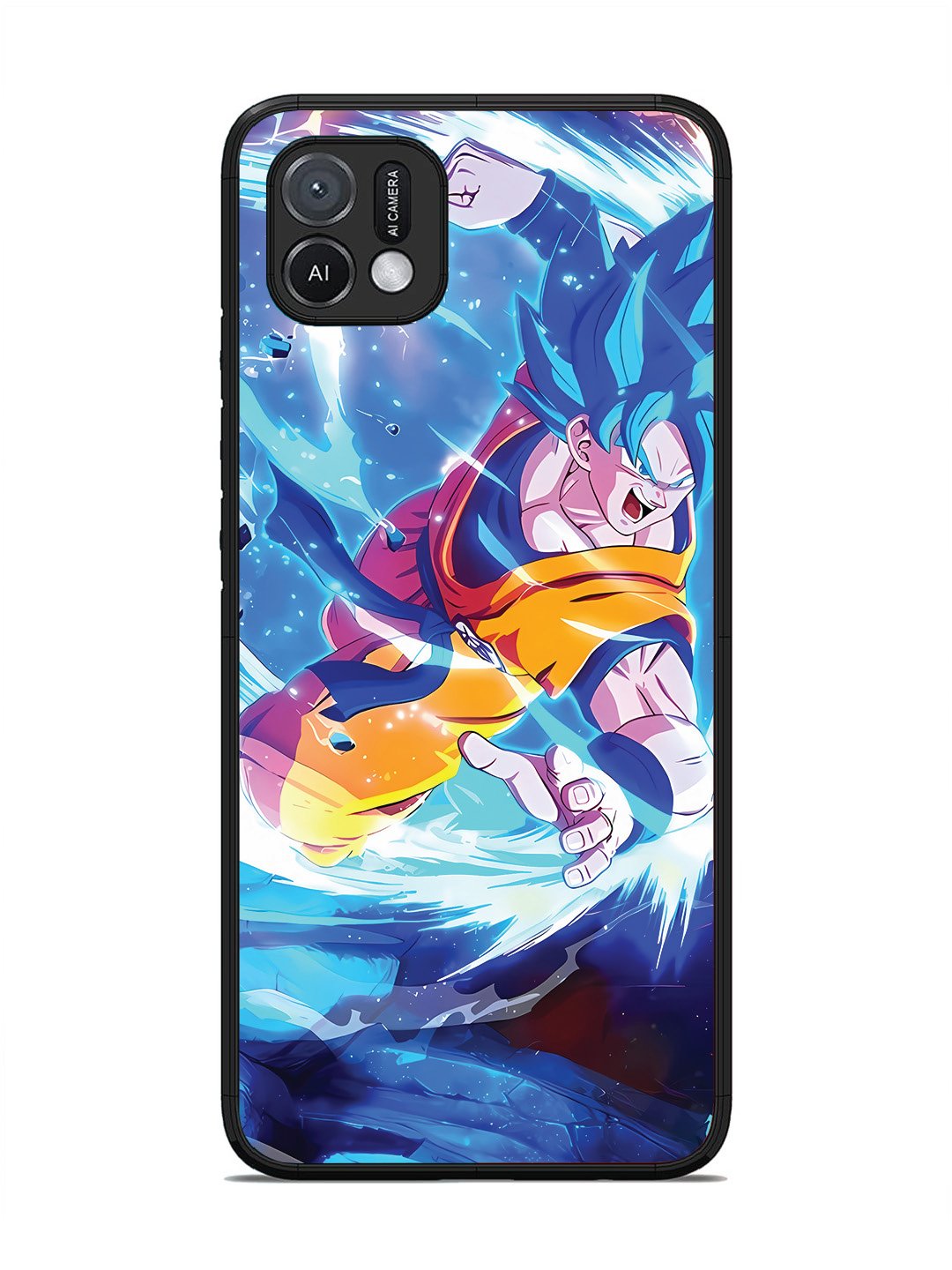 Oppo A16K goku-blue-dragon-ball