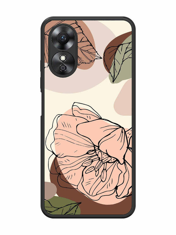 Oppo A17 Floral Elegance, Portrait