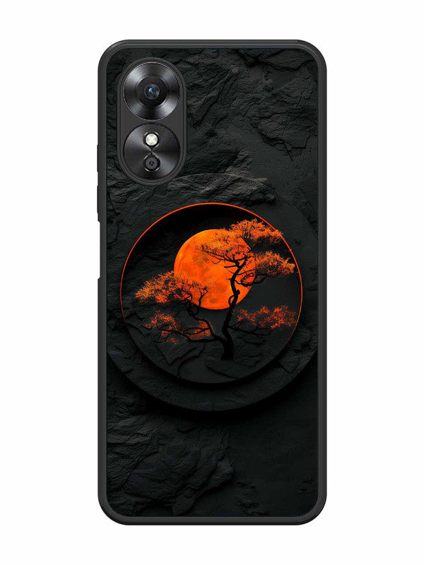 Oppo A17 Dark knight Red Moon
