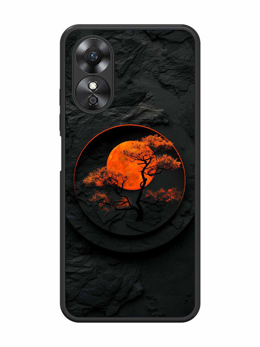 Oppo A17 Dark knight Red Moon