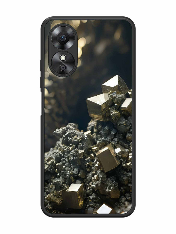 Oppo A17 Gold Crystals