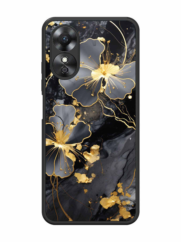 Oppo A17 Dark Flowars
