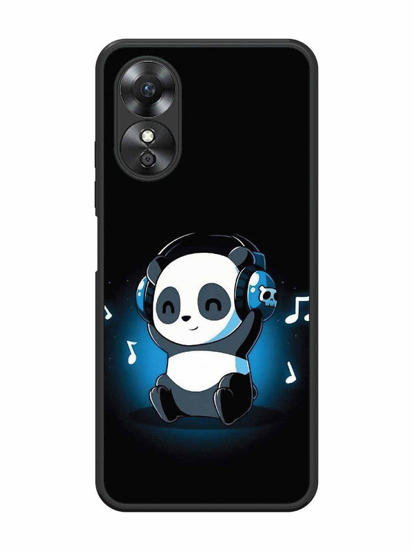 Oppo A17 Panda Listening Music
