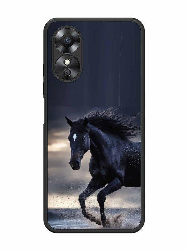 Oppo A17 black-horse-animal