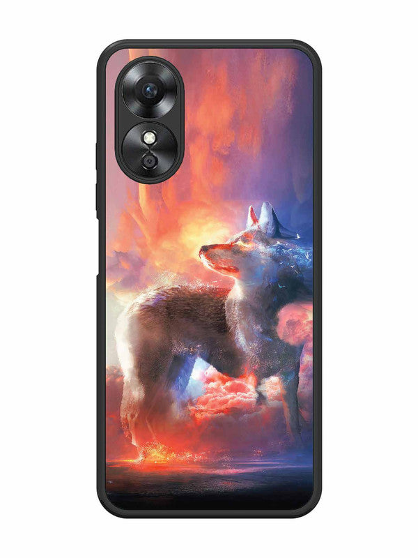 Oppo A17 wolf-fantasy-animal