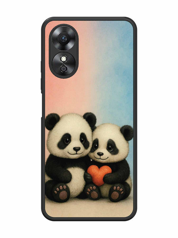 Oppo A17 Cute Baby Pandas
