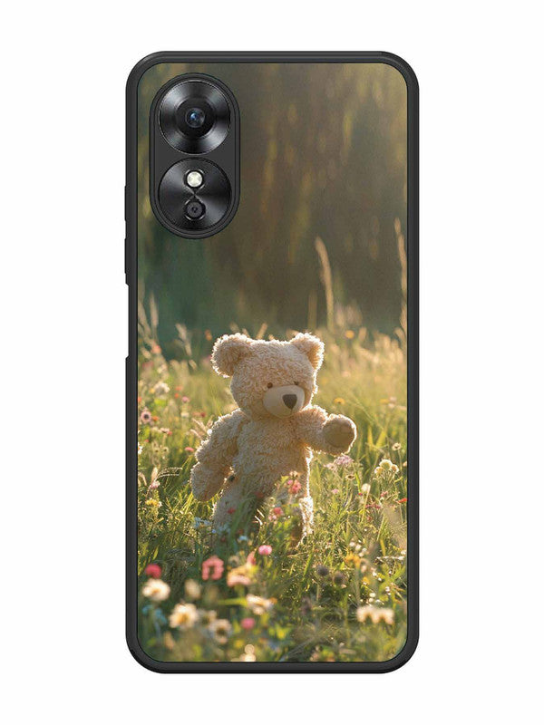 Oppo A17 Teddy Bear Outdoors