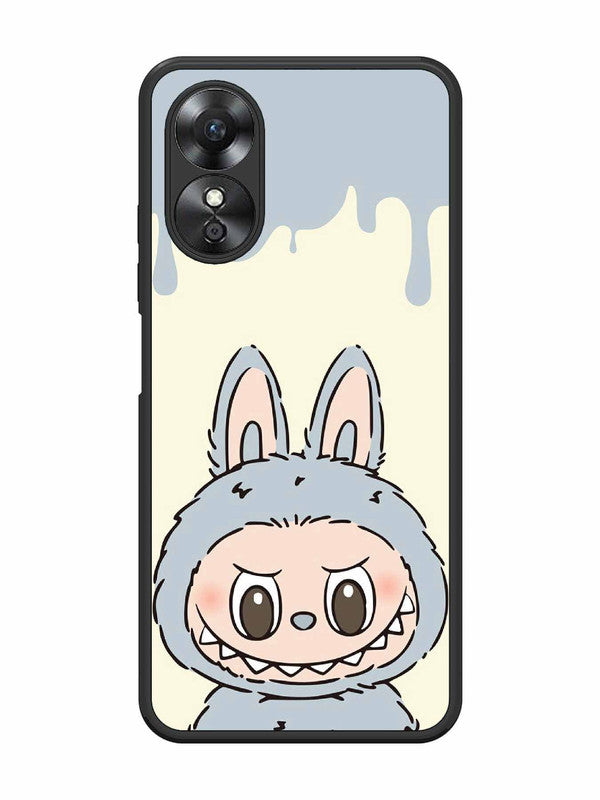 Oppo A17 Labubu Closeup Blue