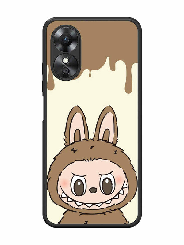 Oppo A17 Labubu Closeup Chocolate