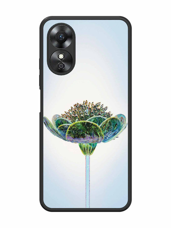 Oppo A17 Liquid Glass Chromatic Flower