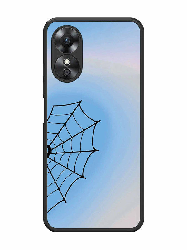 Oppo A17 Spider Web Heart for Boys
