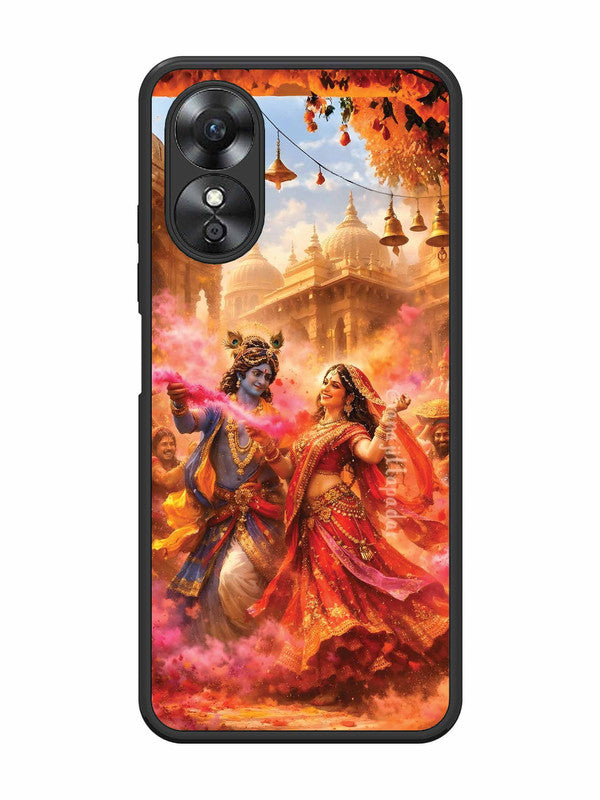 Oppo A17 Radha Krishna Playing Holi