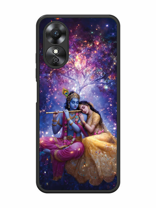 Oppo A17 Radha Krishna Enjoying Flute