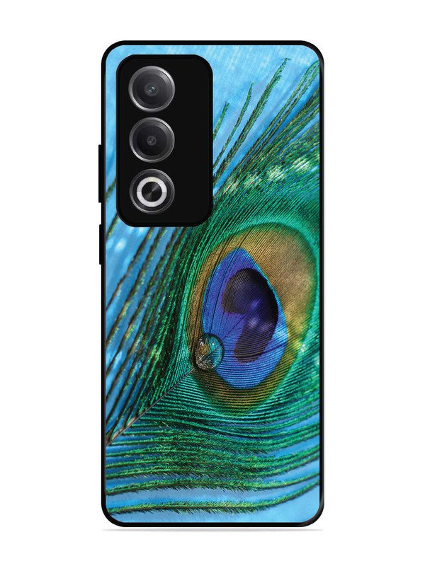 Oppo A3 Pro 5G A drop on Peacock Feather