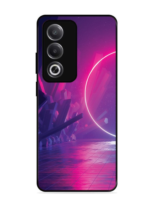 Oppo A3 Pro 5G abstract with Neon Light