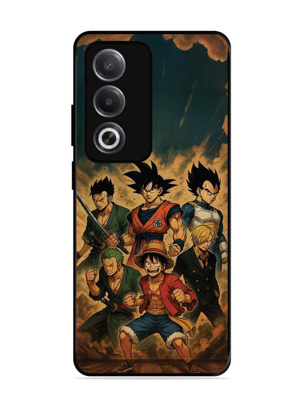 Oppo A3 Pro 5G OnePiece n Dragon Ball Z in one team