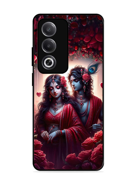 Oppo A3 Pro 5G | 2D Metal | Couples in Red theme like Radha Krishna | OP-A3P-458