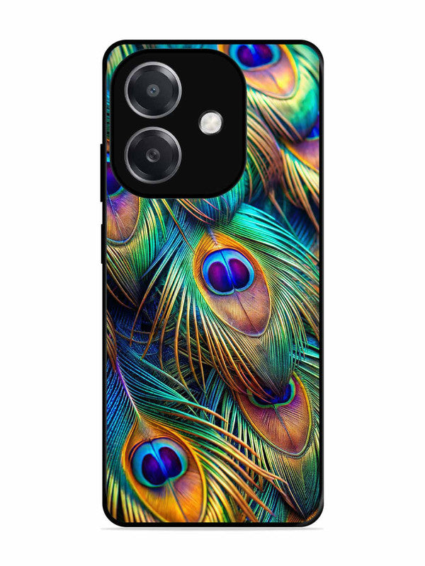 Oppo A3x peacock feather