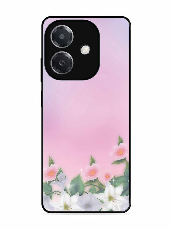 Oppo A3x Pink Floral Elegance