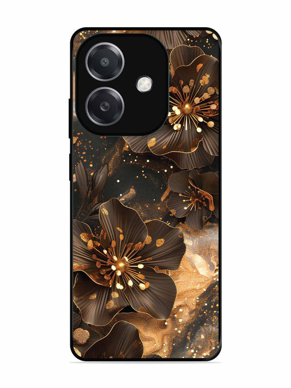 Oppo A3x Golden Flowars