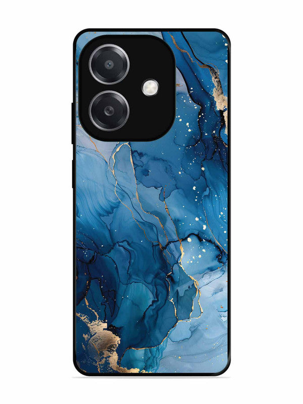 Oppo A3x Oceanic Pattern with Golden Sprinkles