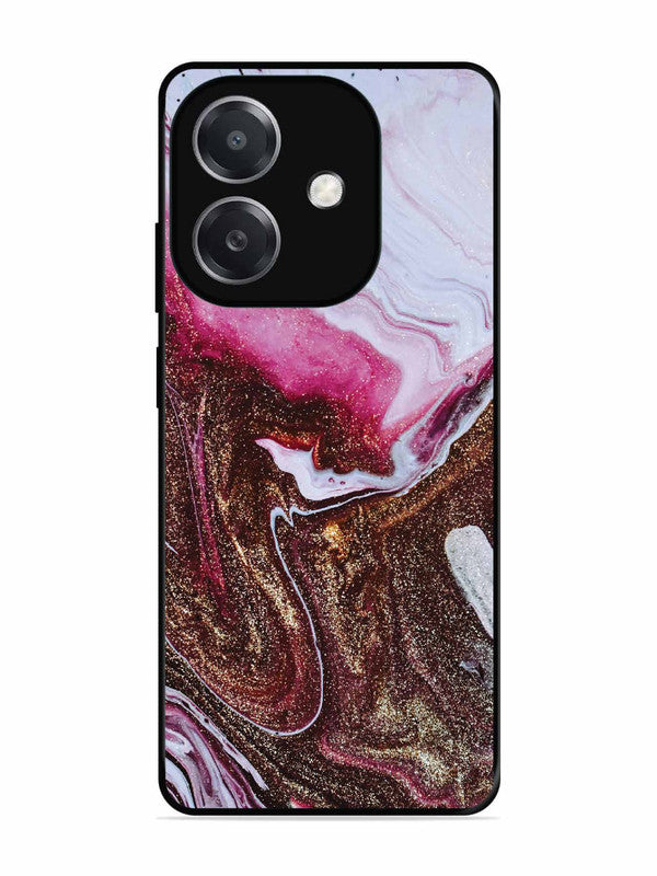 Oppo A3x Elegant Rose & Gold Marble