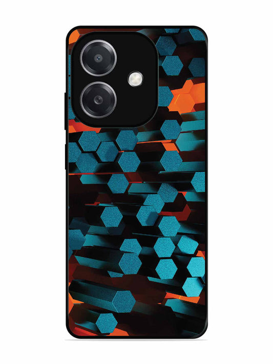 Oppo A3x Hexagon 3D Abstract