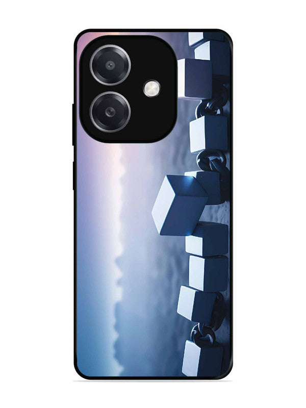 Oppo A3x Minimalist Blockchain Cube Chain