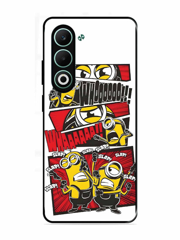 Oppo A5 5G Minions Comic Panel Action