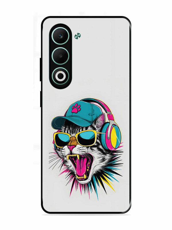 Oppo A5 5G Neon Pop Art DJ Cat Vibe