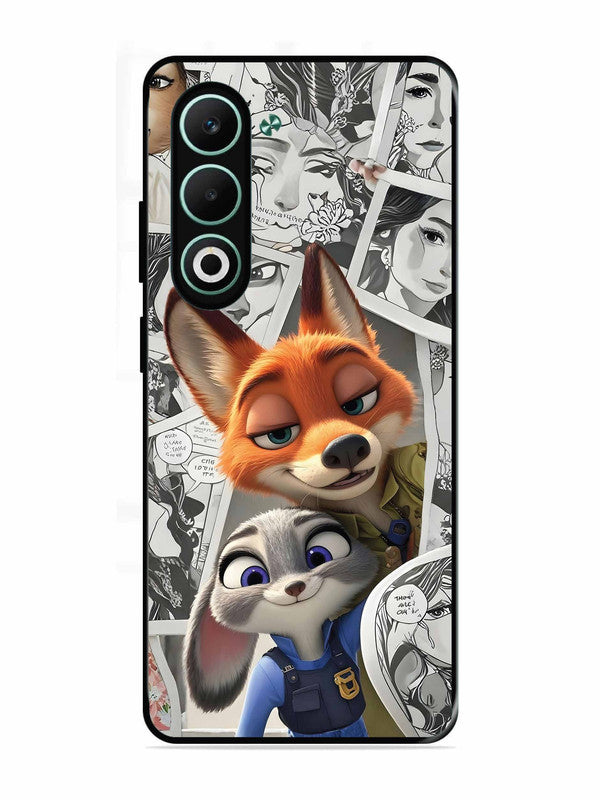 Oppo A5 5G Cute Nick wilde and judy hopps