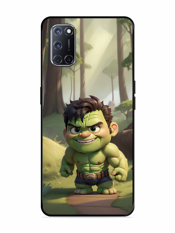 Oppo A52 cute baby hulk