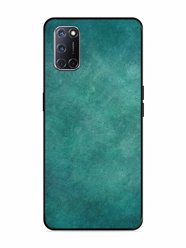 Oppo A52 Jungle green with Scratches Marble