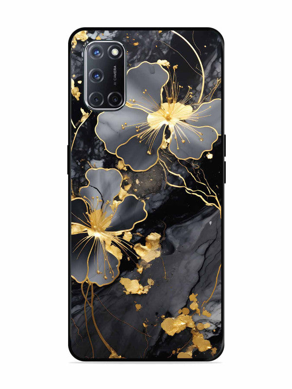 Oppo A52 Dark Flowars