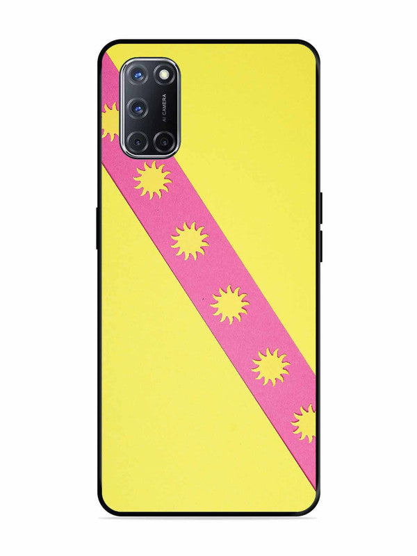 Oppo A52 Pick Strip on Yellow Colour