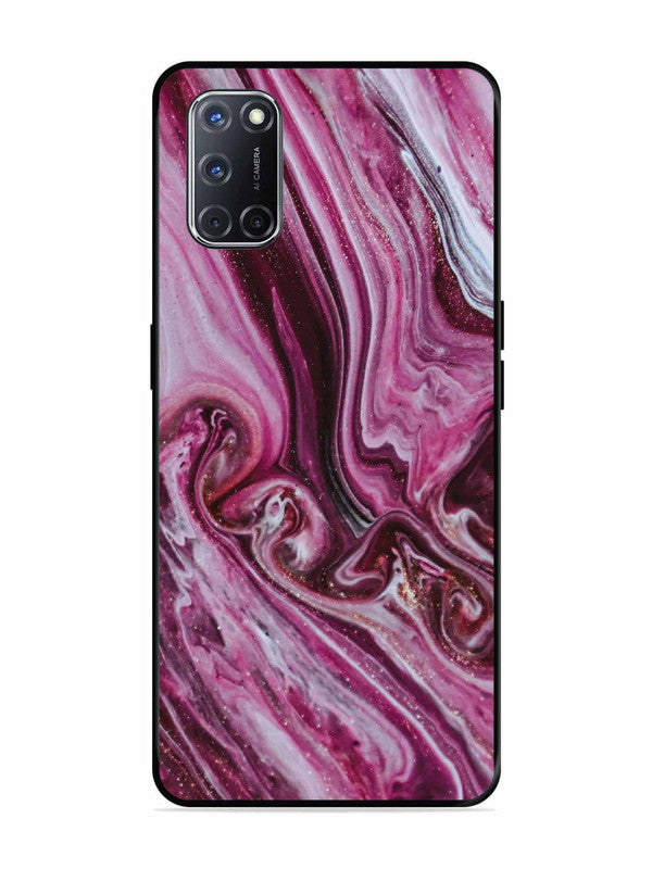 Oppo A52 Pink Flood Marble