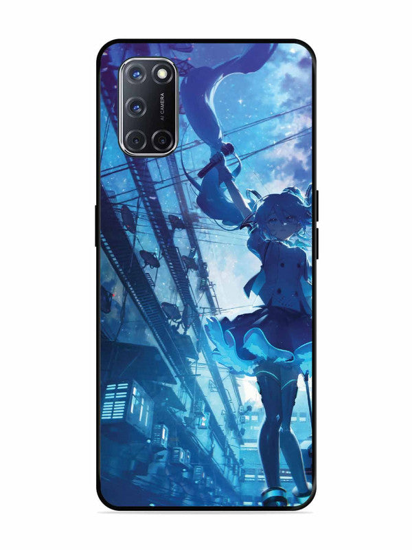 Oppo A52 Hatsune Miku Anime Girl