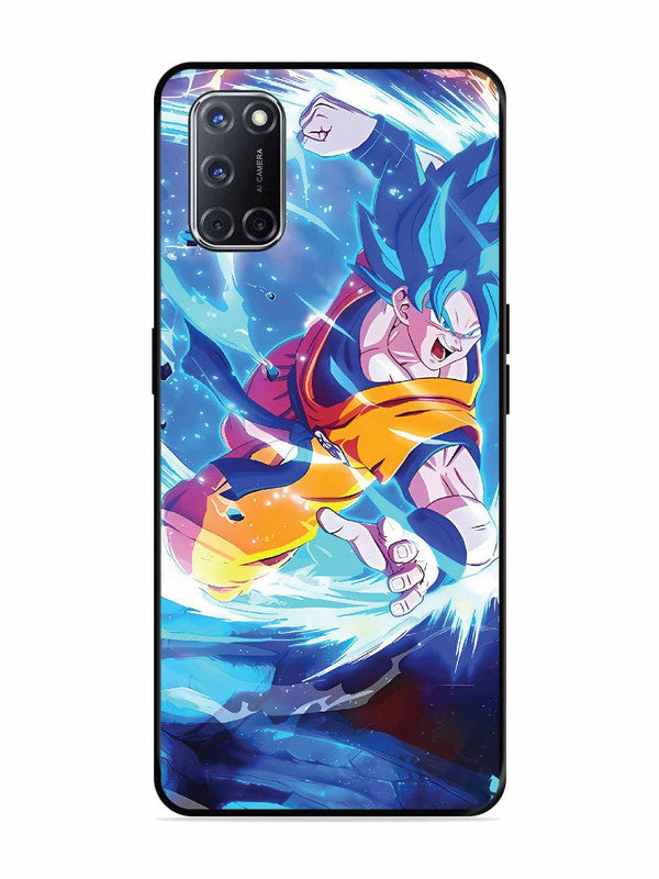 Oppo A52 goku-blue-dragon-ball