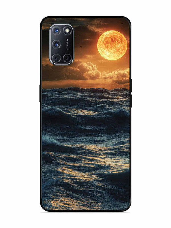 Oppo A52 Moonlit Ocean Waves
