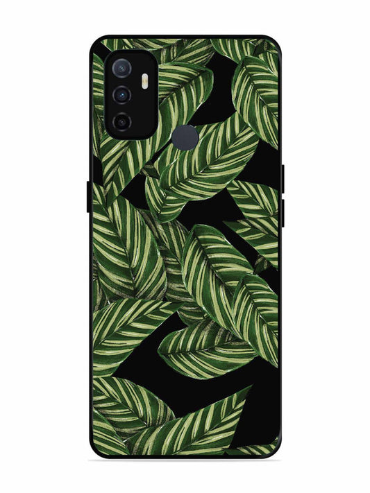 Oppo A53 Leafs Pattern