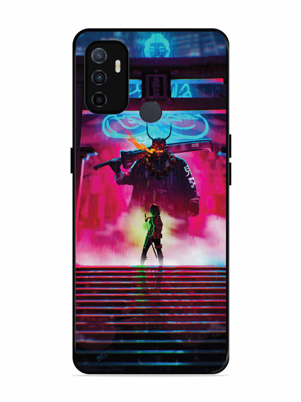 Oppo A53 Cyberpunk Yokai Monster