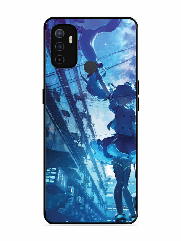 Oppo A53 Hatsune Miku Anime Girl