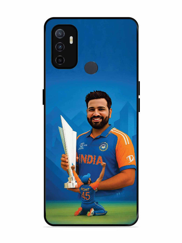 Oppo A53 Rohit Sharma Cricketer