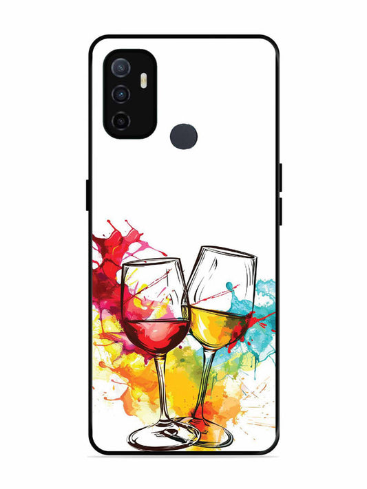 Oppo A53 Colorful wine glasses