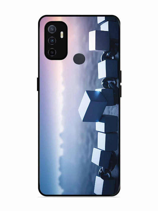 Oppo A53 Minimalist Blockchain Cube Chain
